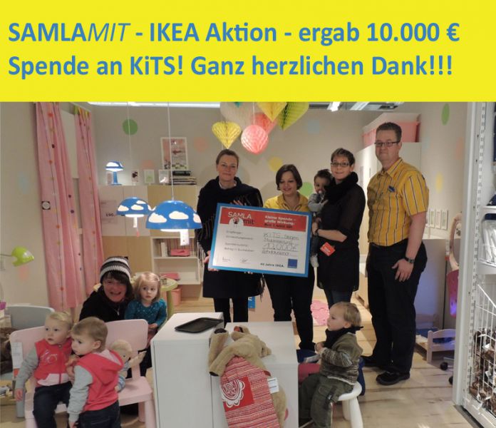 IKEA Spende an KiTs